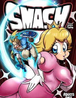 Super Smash Bros Pornô: Princesa com tesão