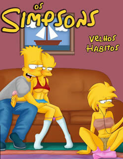Os Simpsons na putaria em família